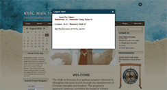Desktop Screenshot of nyacwalktoemmaus.org