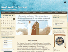 Tablet Screenshot of nyacwalktoemmaus.org